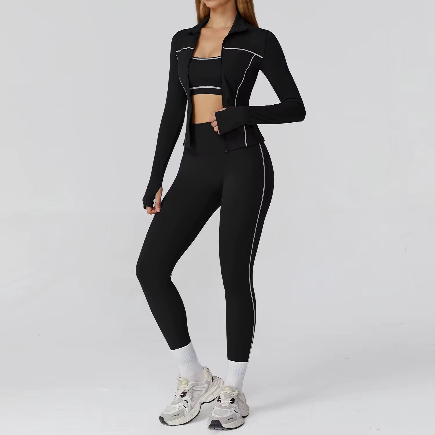 Sculpted seamless set
