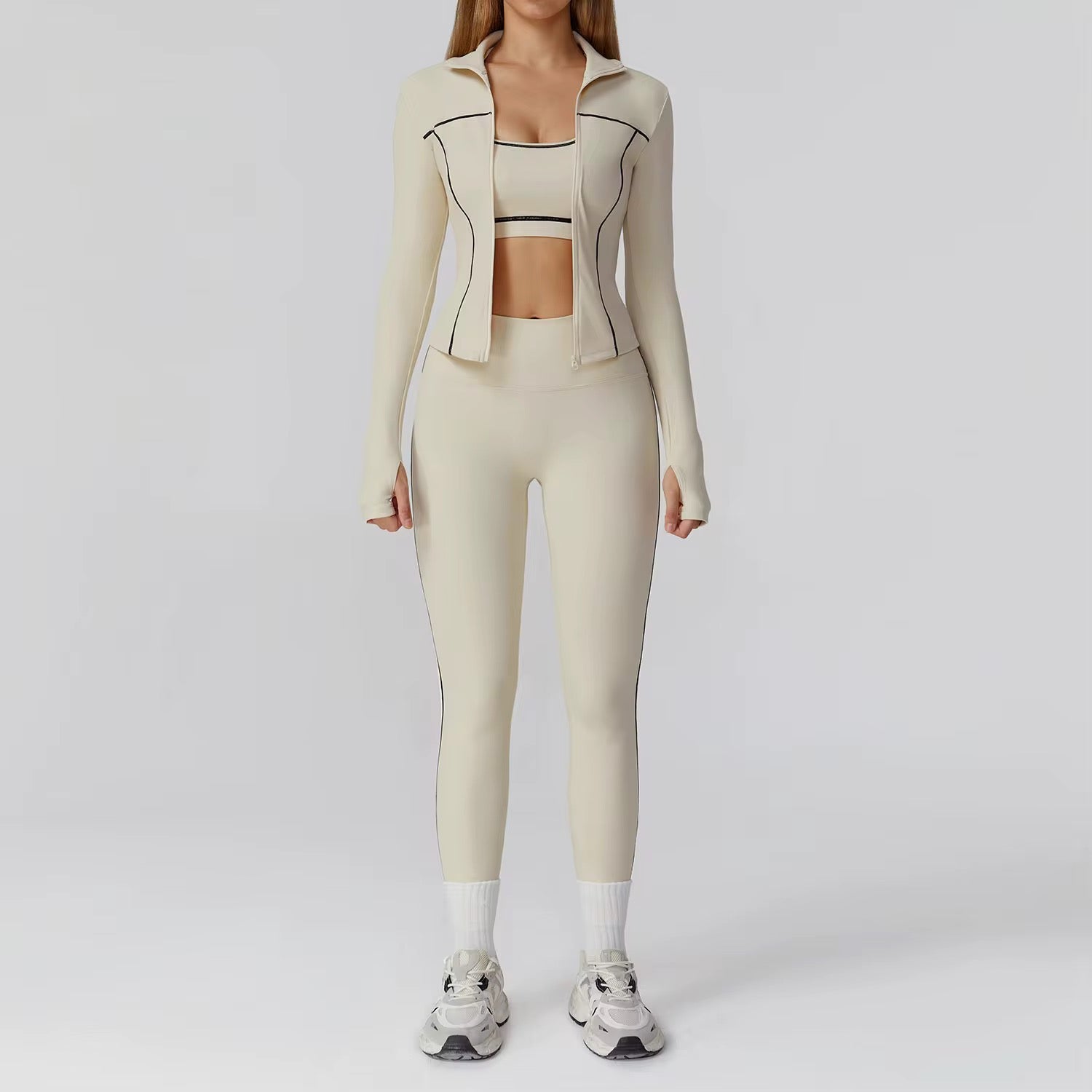 Sculpted seamless set